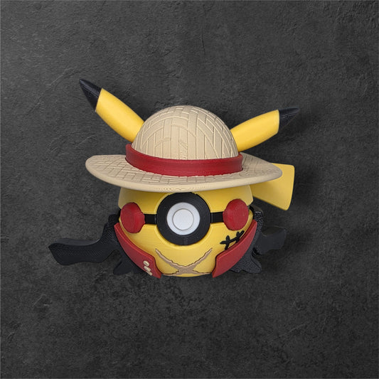 #0025.2 - Monkey D. Luffy Pikachu